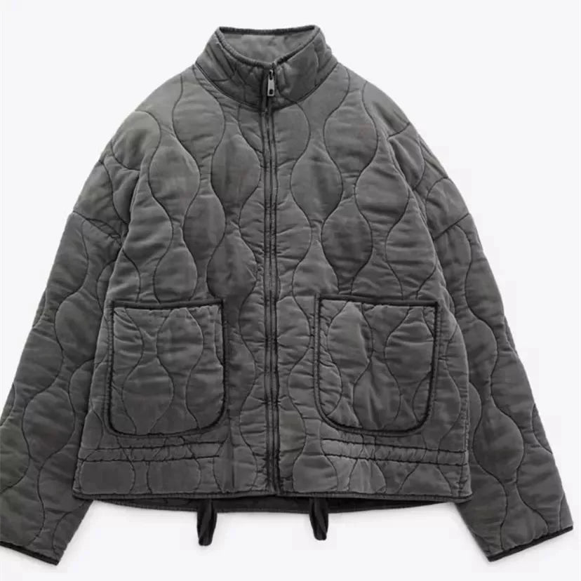 Cotton Jacket  Quilted Coat for Women