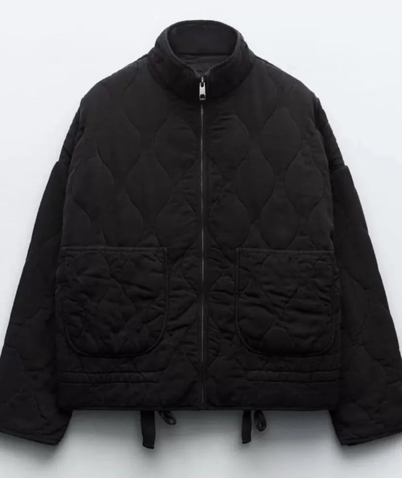 Cotton Jacket  Quilted Coat for Women
